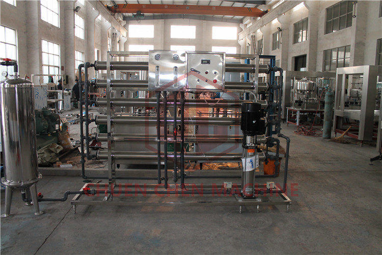 EDI Water Treatment Purification Machine In Bottle Water Filling Line