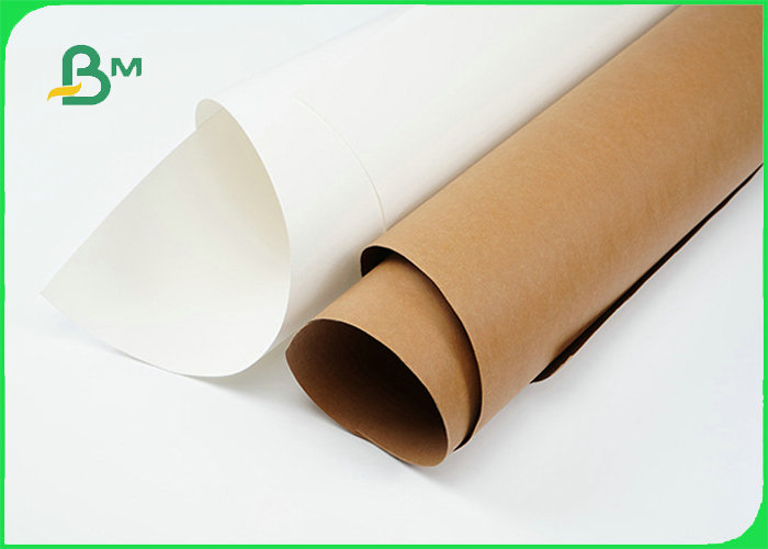0.55mm Natural Fiber Washable Kraft Paper For Storage Bag Reusable Waterproof