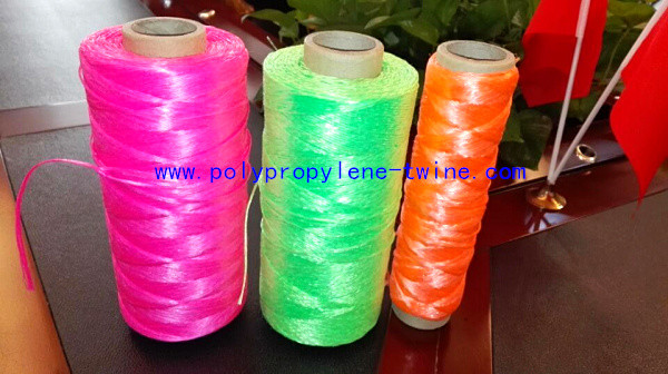 One Wire Fluorescence Binder Polypropylene Twine , LT032 Polypropylene Tying Twine