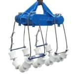 610mm Pipe Lifting And Lowering Equipment Roller Cradle Pipeline Construction