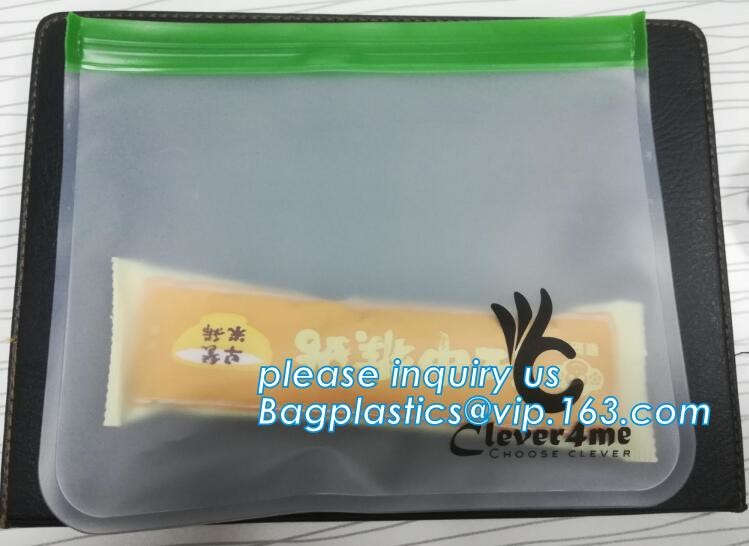 Resealable three -side sealed Aluminum Foil Zip Lock Bag/Food Moisture-proof k Pouch with Custom Logo, bagease