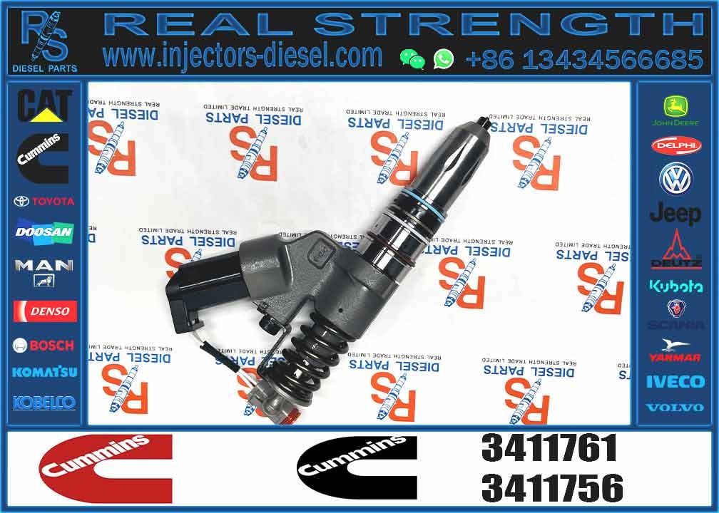 3083863 High Quality QSM11 ISM11 M11 Fuel Injector 3411754 3411756 3609925 3083849 3087772 3411755