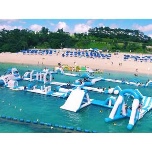 Customizable Inflatable Lake Water Park With PVC Material