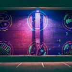 Outdoor Hologram Video 3D Mapping Projector For Wall Large Exhibitions
