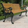 Buy cheap Bao Tuo outdoor thickening of cast iron park chairs lounge chairs red 1.5 meters from wholesalers