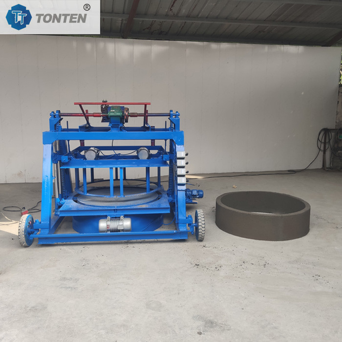 Fixed Gutter Brick Machine Portable Hydraulic Brick Maker For Water Conservancy Projects