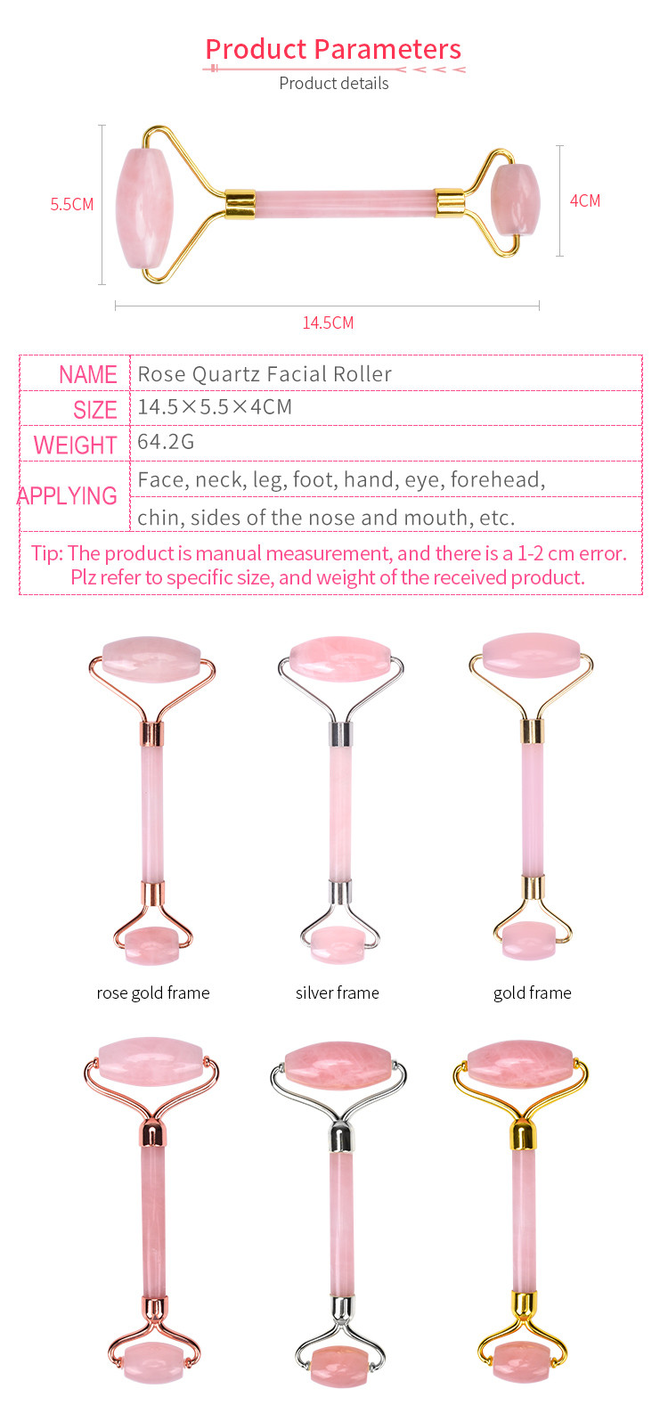 2021 Custom Face Body Jade Roller And Gua Sha Set