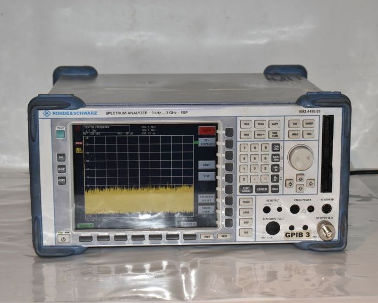  General Purpose RF Spectrum Analyzer 3 GHz Used Rohde &amp; Schwarz FSP3 Manufactures