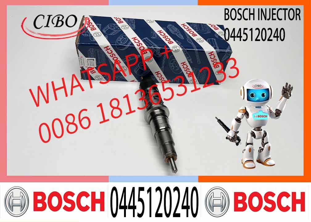 0 445 120 240 Common Rail Injector 0445120240 Diesel Auto Parts Injection 0445 120 240 for Auto Car