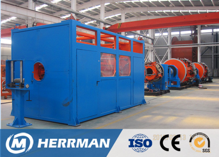 Pressure Bearing Layer Flat Steel Tape Armouring Winding Machine Of Submarine Fexible Pipe Production Line