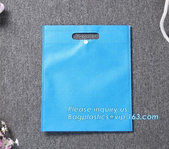 Cheap 100% New Recyclable Whole Bag Heat Sealed Machine Made PP Non Woven Bag with Strip, bagplastics, bagease, pak, pkg