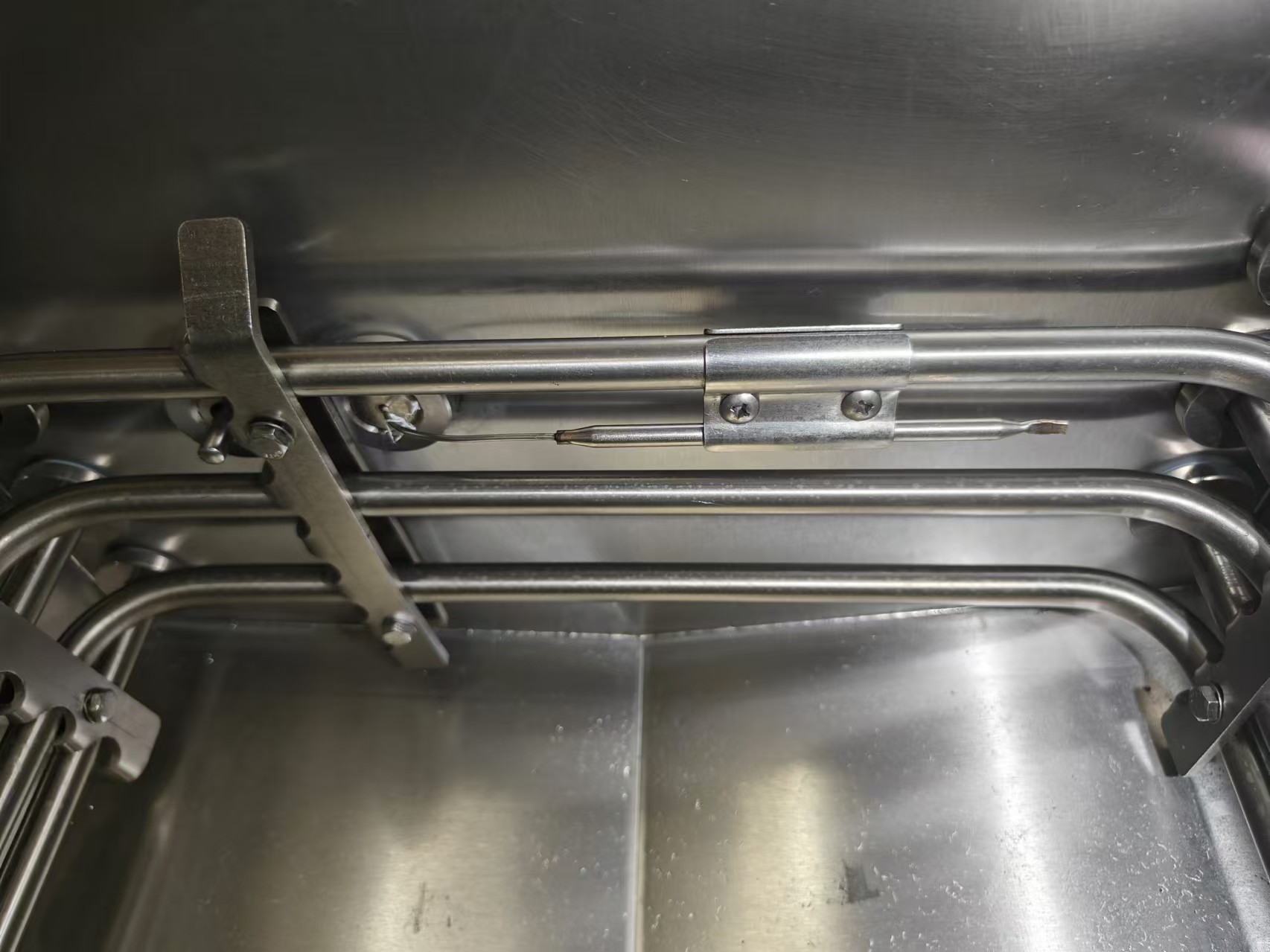 Smart Touch Panel Electric Vertical Chicken Broaster Pressure Fryer With Filtration
