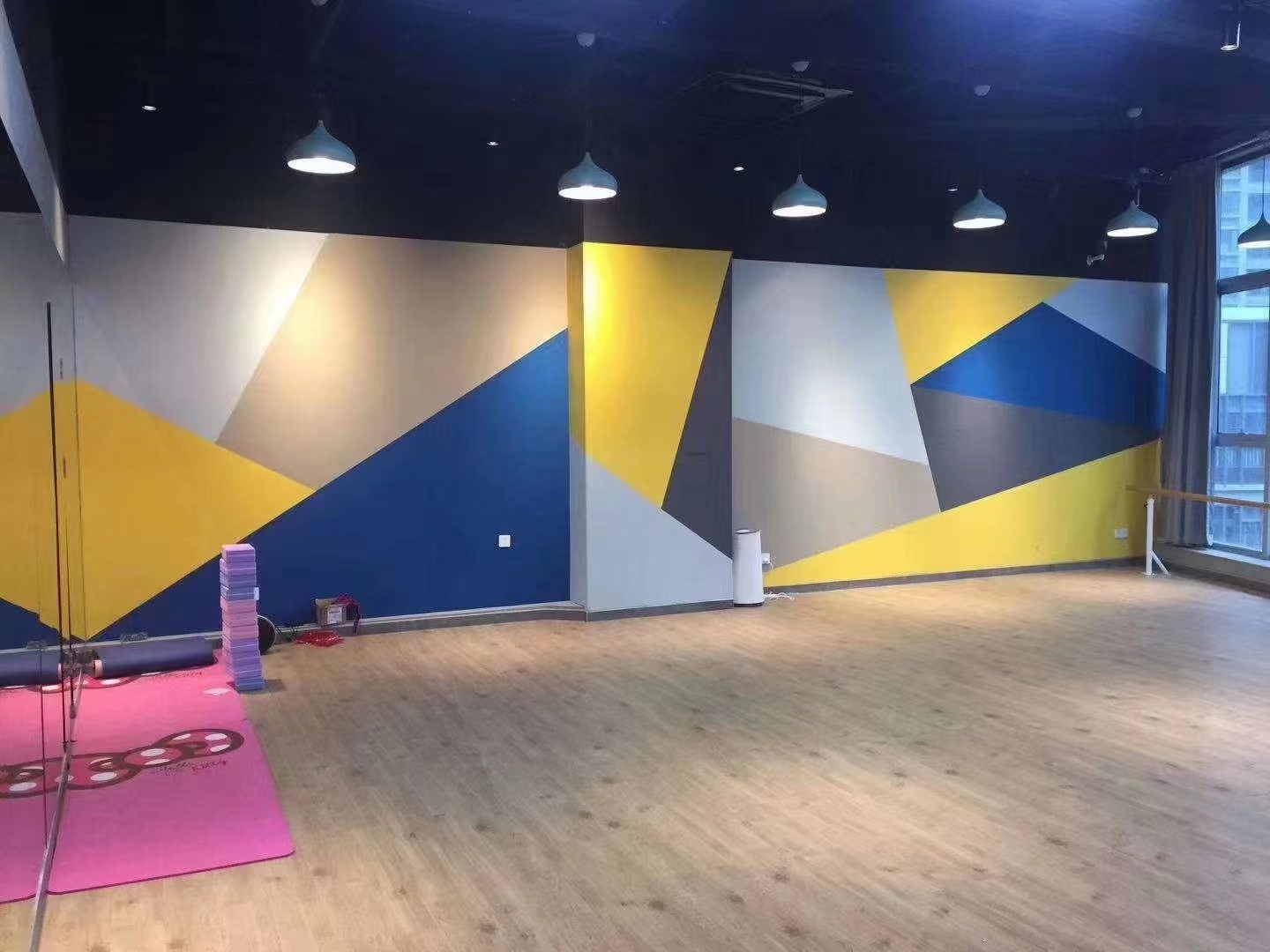 Ready To Ship Flat Polyester Fiber Sound Proof Colorful Acoustic Panel PET Fire Retardant Acoustic Board For Studio