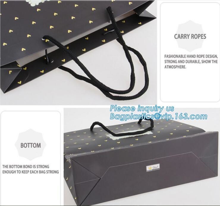 Cheap Customized Pink Printed Paper Shopping Bag For Clothing and Gift,Recycled Luxury Paper Bags & Retail Carrier Bags