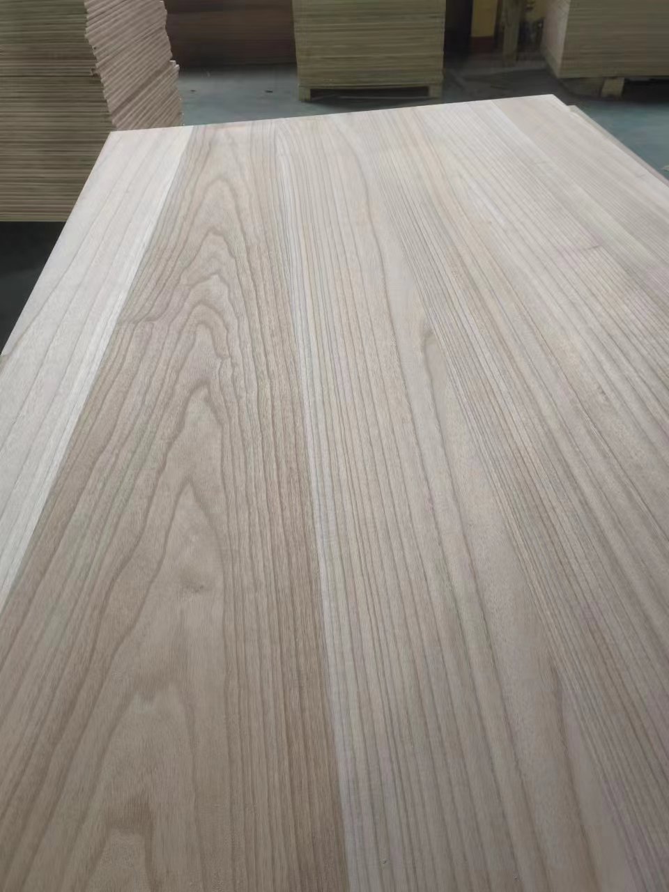 Natural Color Multi-Layer Solid Wood Panels Three Layer Paulownia Board for Doors