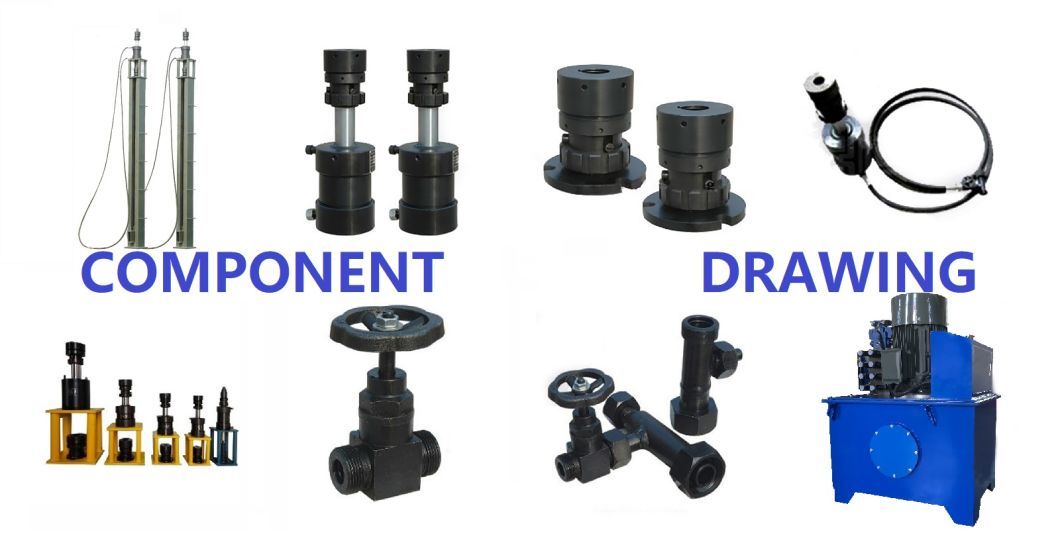 High Quality Hydraulic Tank Lifting Hydraulic Chuck Jacks in Stock