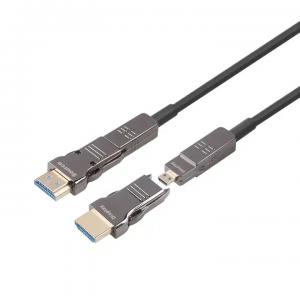 China 8K High Speed HDMI Cable 3D HDMI HDCP 2.2 ARC With HDMI A Male And Micro HDMI Fiber on sale