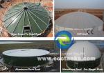 Anti Corrosion Glass Fused Steel Tanks For Biogas Storage With Tough Enameled