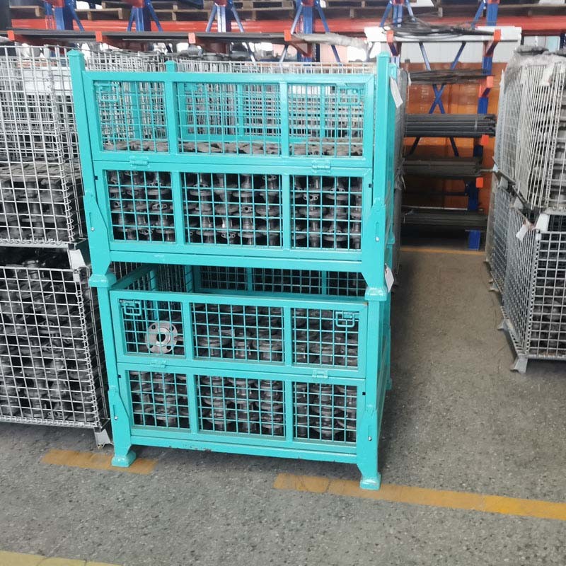 Foldable Heavy Duty Storage Cage Ideal For Warehouse Storage And Transport