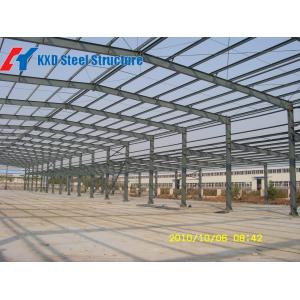 Q235 Q345B Grade Steel Structure Construction With Welded Connection And Bolt