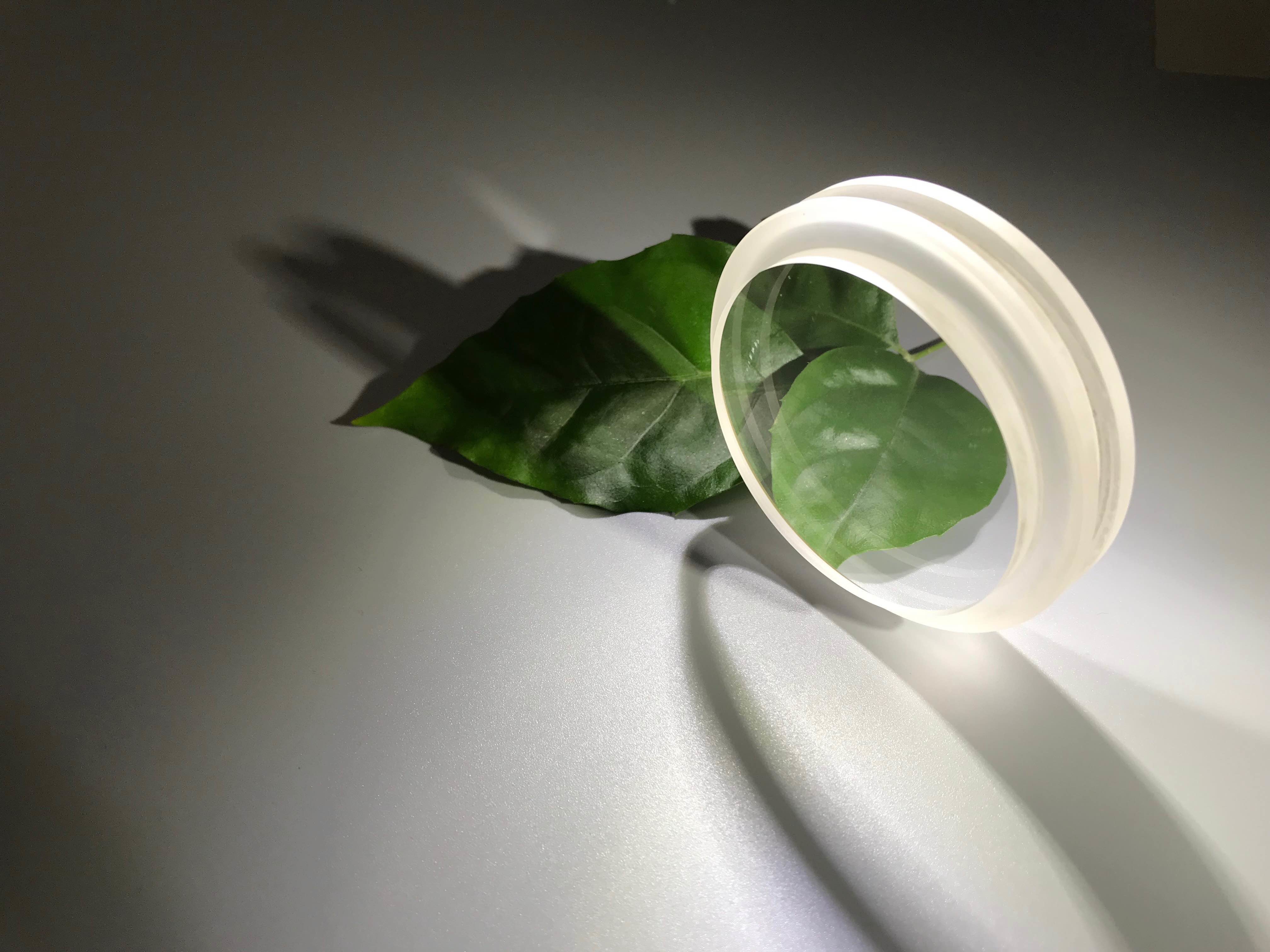 Al2O3 Single Crystal Sapphire Glass Lens Applied Semiconductor Substrates