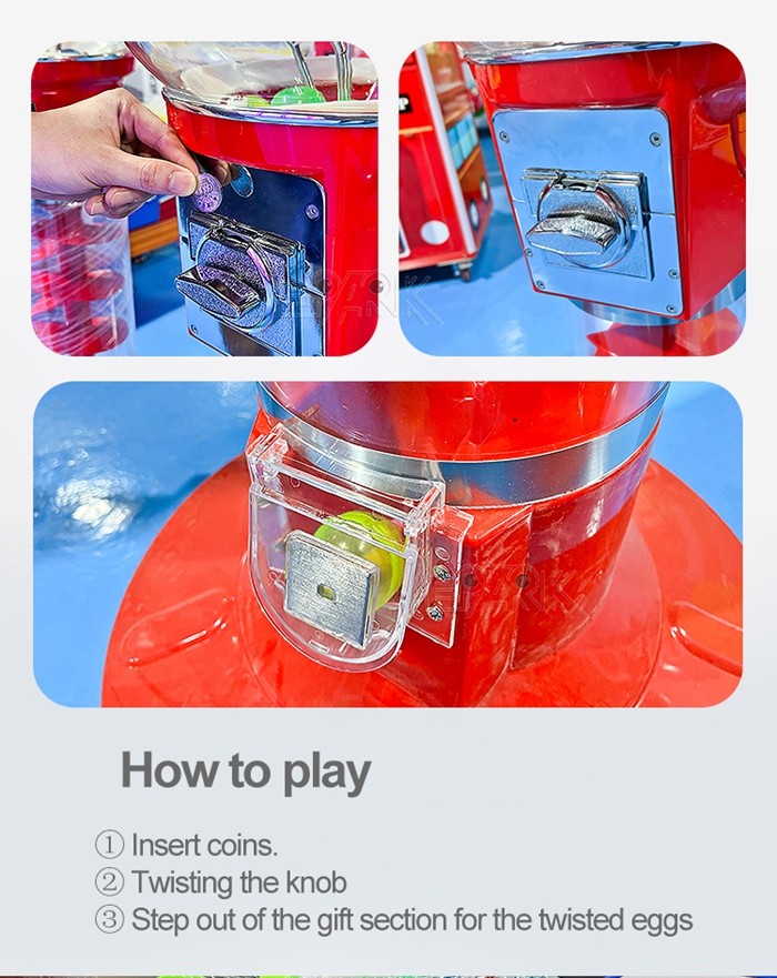 Coin Operated Capsule Toy Machine Amusement Vending Game Machine