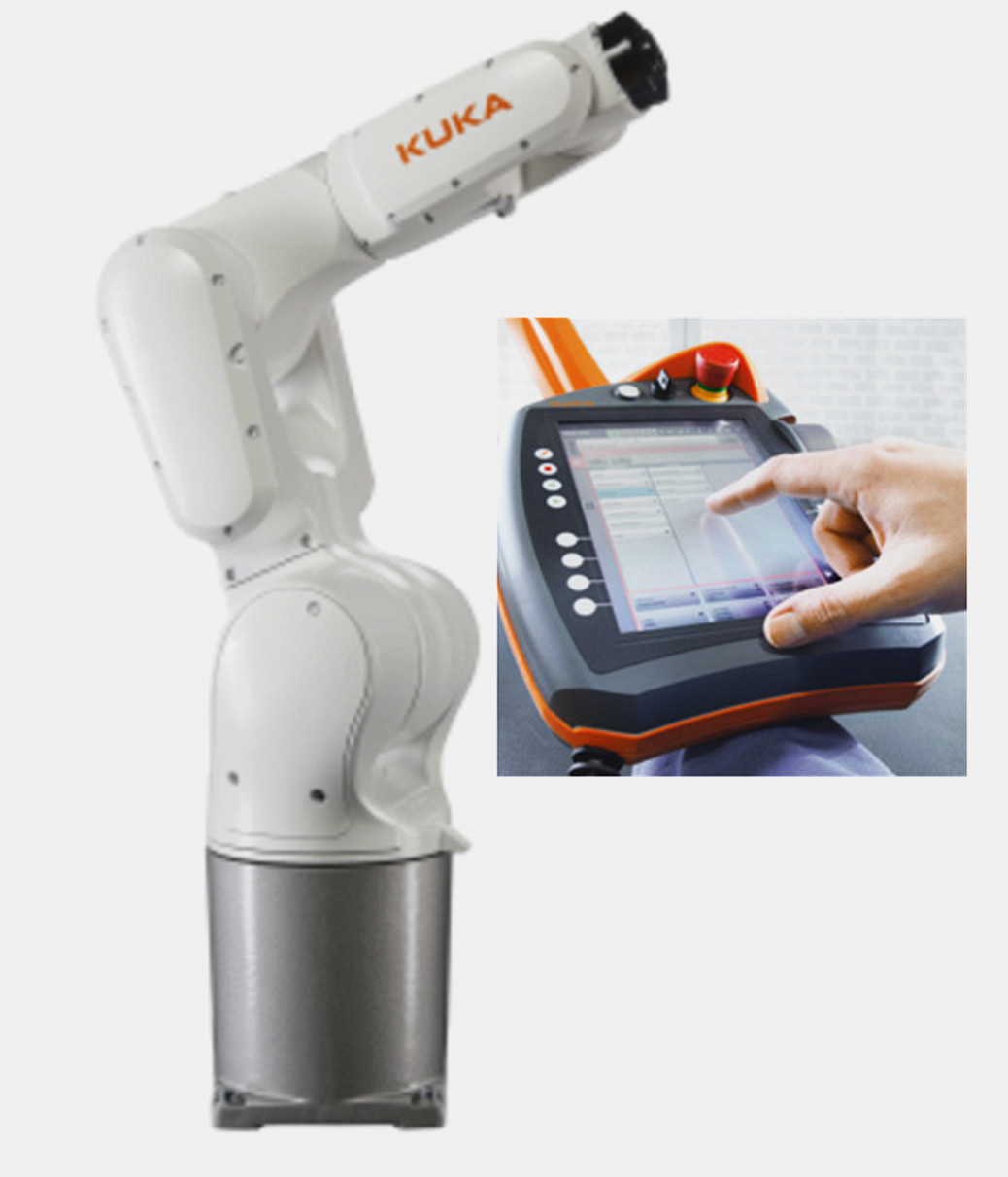 Roboterarm KUKA KR10 Automation Solutions In The Electronics Industry