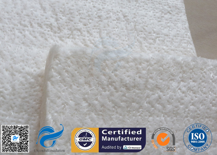 High Silica Fiberglass Needle Mat Car Silencer Muffler White 25MM 130KG 1800℉