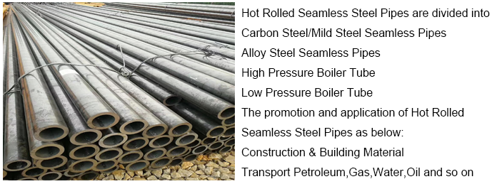 6 Inch SCH40 Hot Rolled Carbon Steel Seamless Pipes