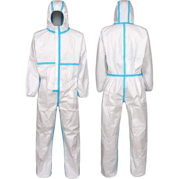 Ppekit Disposable Safety Coveralls Disposable Protection Chemical Protective