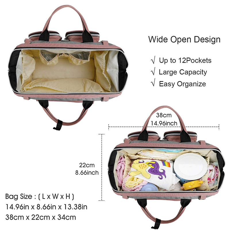 Amazing design new style Baby diaper bag crossbody