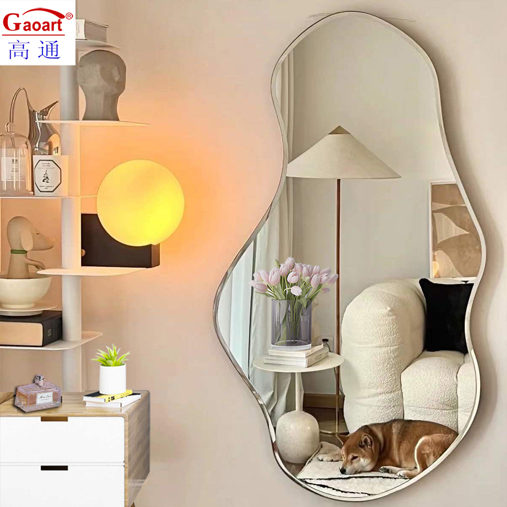 Stylish Bedroom Decoration Full Length Mirror with Float Glass and Bevel Edge