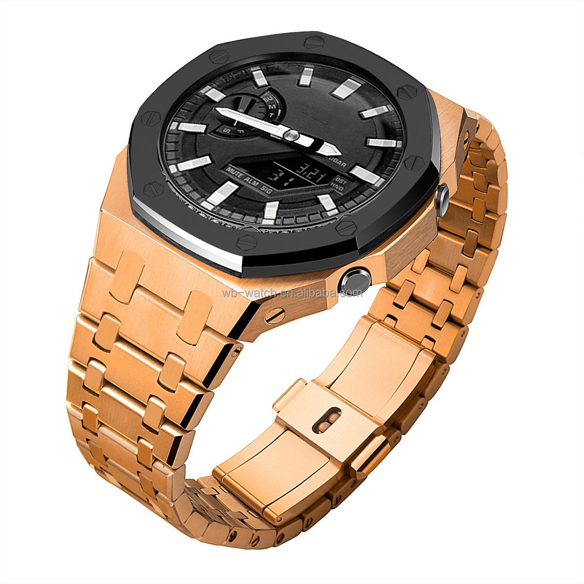 Casio Watch Modified Case OEM/ODM Stainless Steel Metal Mod Kit For G Shock 5th Generation