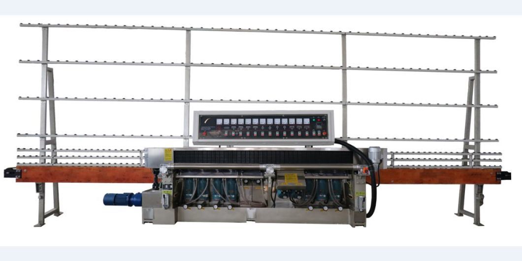 11 Motors Glass Straight Line Edging Polishing Machine