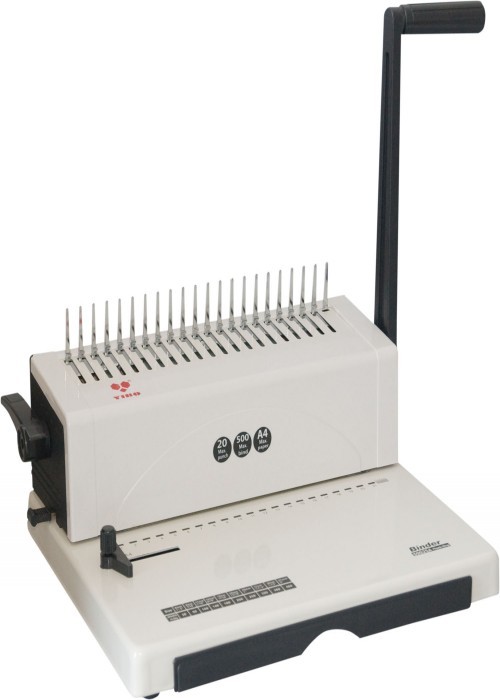 46 Holes Single Loop Comb Binding Machine , Electric Spiral Binding Machine