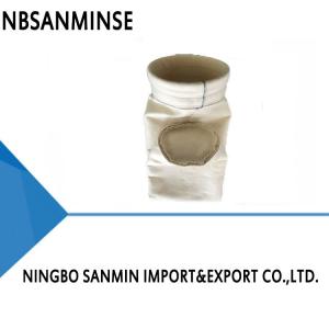 China PPS PTFE Composite Needle Felt Dust Filter Bag Customized Diameter Length Dust Proof Baghouse filter bags on sale