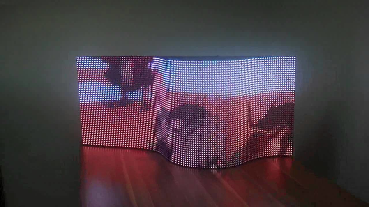 Indoor / Outdoor Rental / Fixed Flexible LED Screen P4 Led Video Wall