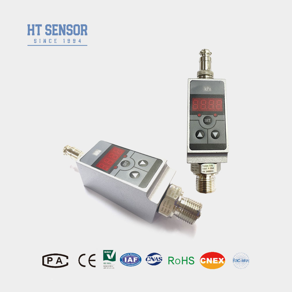 BPZK04-2 Pressure Switch Electrical 24VDC 4-20mA Digital Pressure Switch LCD Display