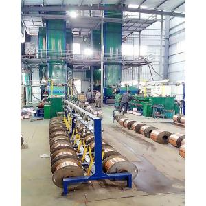 China Inline Drawing Vertical Enameling Machine / Enamel Wire Stripping Machine With CE on sale China Inline Drawing Vertical Enameling Machine / Enamel Wire Stripping Machine With CE on sale