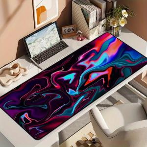 Custom Eco-Friendly Non-Slip Waterproof Rubber Large Size Mouse Pad with Lock