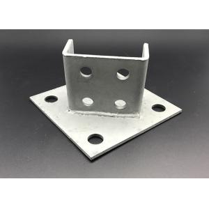  Galvanized Steel Fitting Brackets Custom Strut Channel Post Base Manufactures