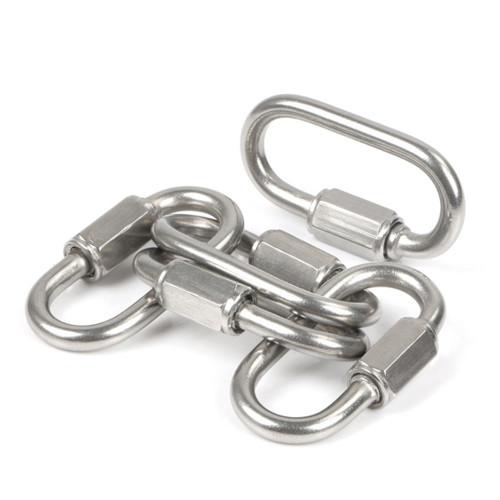 Quick Link Rope Hardware Accessories Forged Stainless Steel Oval Spring Snap