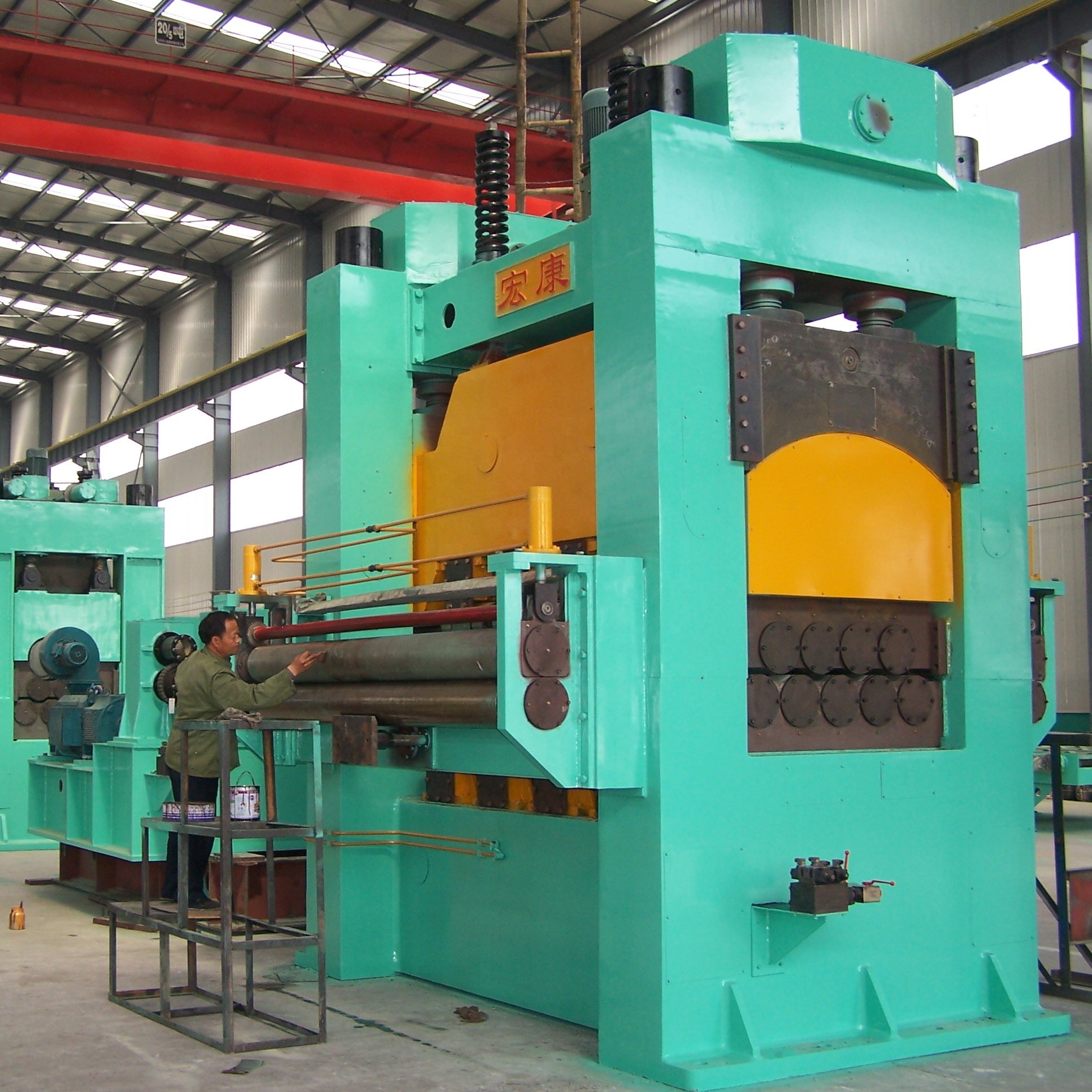 Bearing Core Components Steel Coil Flattening and Rewinding Machine for Steel Products