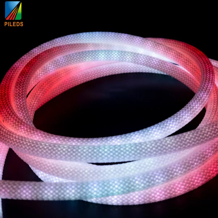 360 Degree Angle LED Neon Strip Flexible Material Ws2811 Dmx512 Pixel Neon
