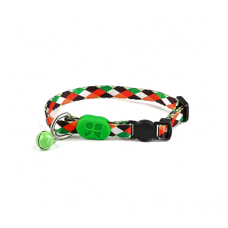 Adjustable Safe Cat Collars With Buckle Fastening And Elastic