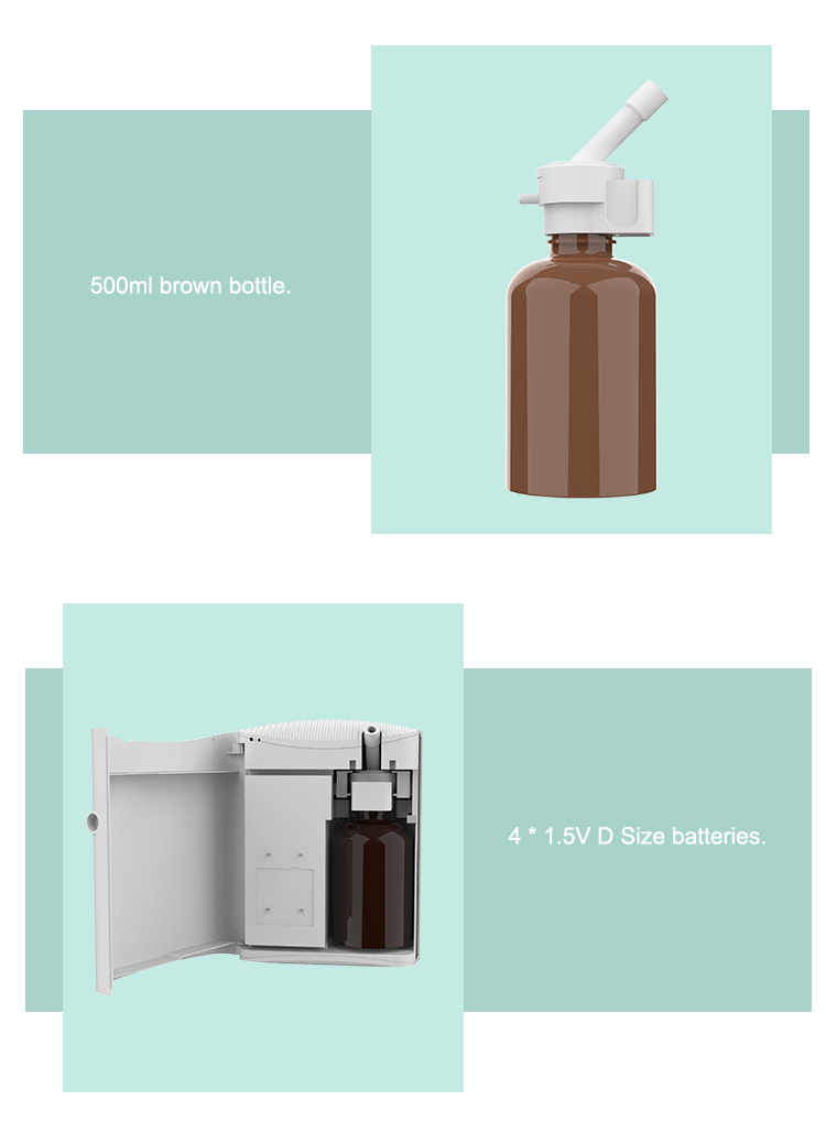 HOMEFISH ND500 PP HVAC Scent Diffuser For Home Hotel 500ML