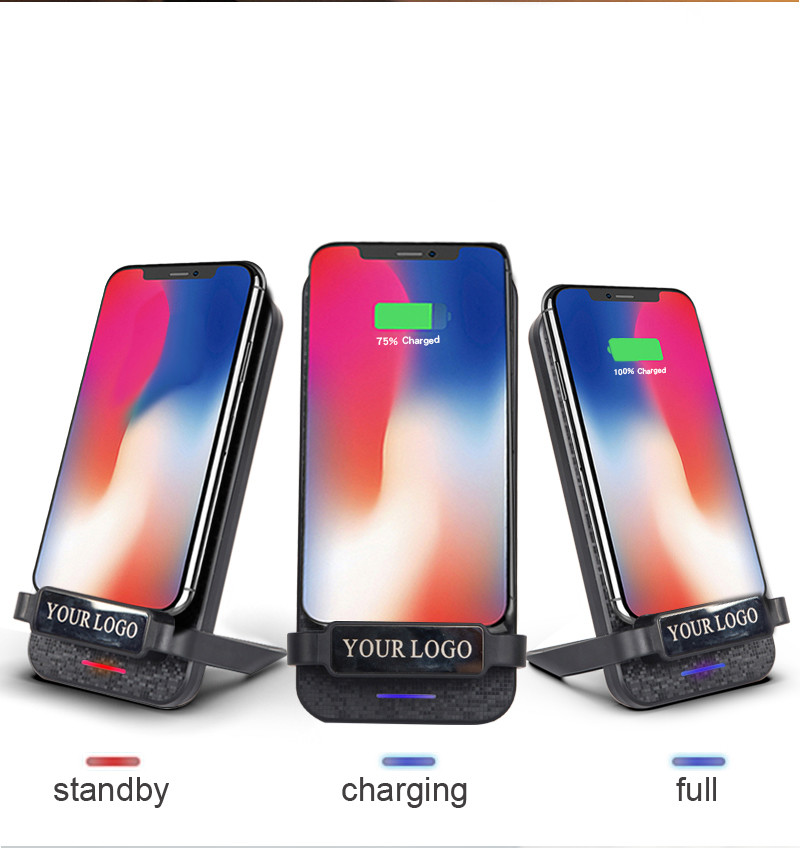 Compact Desktop Wireless Charger Business Gifts For Mobile Phone