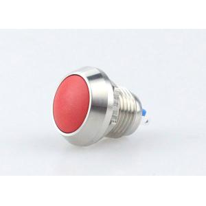 Normally Open Panel Mount Push Button Switch , Self Reset Push Button Switch