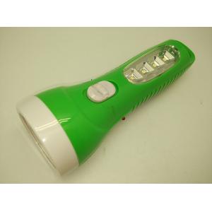 BN-194 Rechargeable LED Flashlgith Torch with Side Lamp