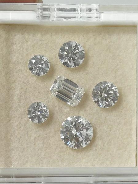 Man Made Lab Grown Diamond Loose Diamond Cultivated Diamonds Real Diamonds